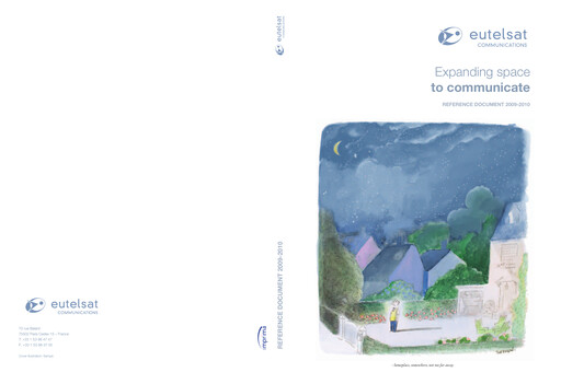 Thumbnail Eutelsat Universal Registration Document 2009-2010