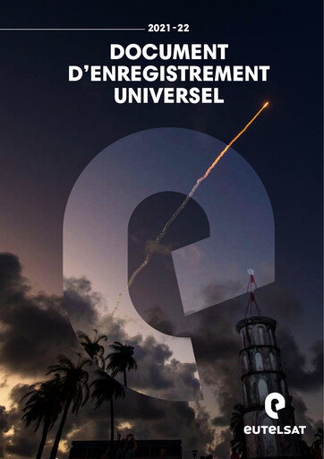 Thumbnail Eutelsat Universal Registration Document 2021-2022