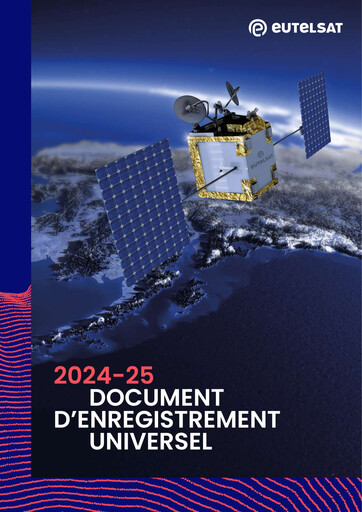 Thumbnail Eutelsat Universal Registration Document 2024-2025