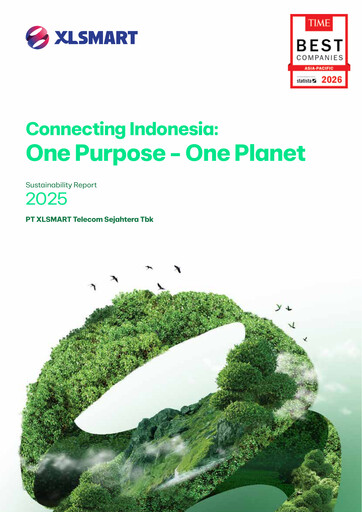 Thumbnail PT XLSMART Telecom Sejahtera Tbk Sustainability Report 2025
