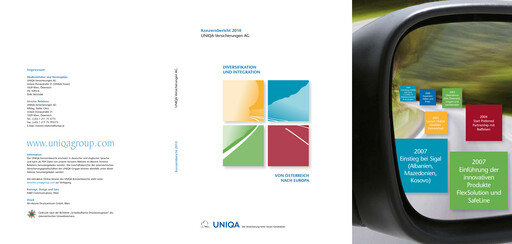 Thumbnail Uniqa Insurance Group
 Financial Report 2010