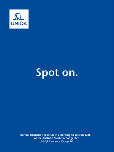Thumbnail Uniqa Insurance Group
 Financial Report 2017