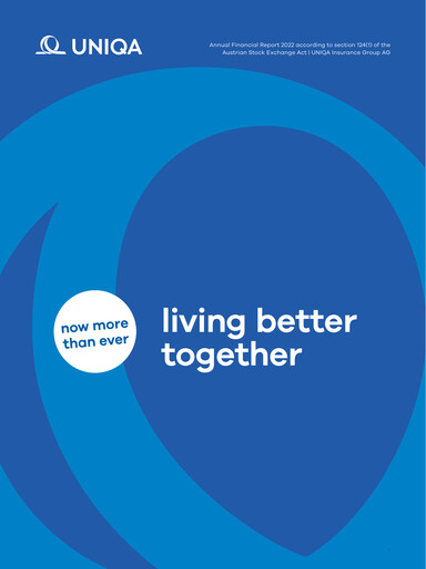 Thumbnail Uniqa Insurance Group
 Financial Report 2022