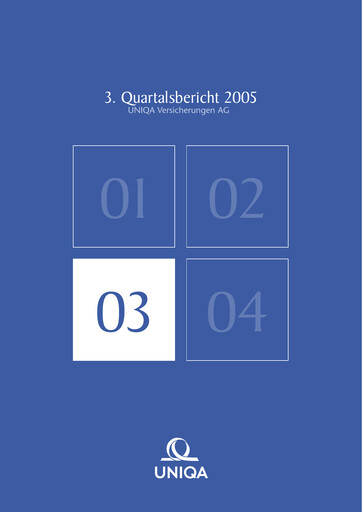 Thumbnail Uniqa Insurance Group
 Quarterly Report 2005-q3