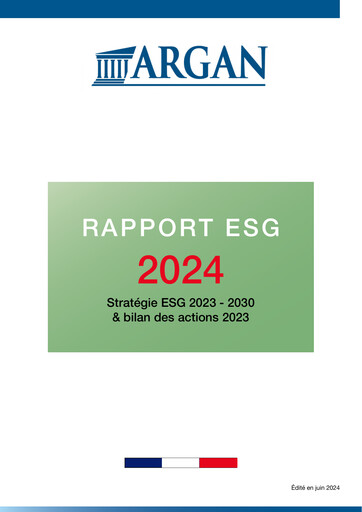Thumbnail Argan SA ESG Report 2024