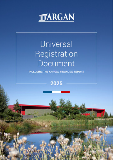 Thumbnail Argan SA Universal Registration Document 2025
