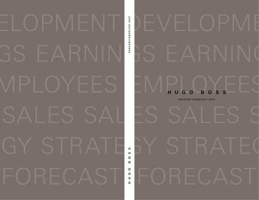 Miniature HUGO BOSS Rapport annuel 2007