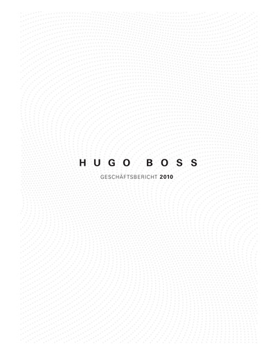 Miniature HUGO BOSS Rapport annuel 2010