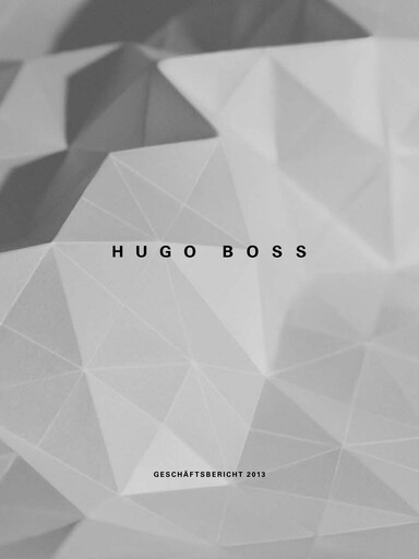Miniature HUGO BOSS Rapport annuel 2013