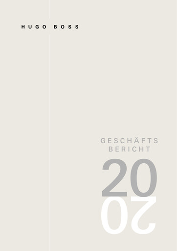 Thumbnail HUGO BOSS Annual Report 2020