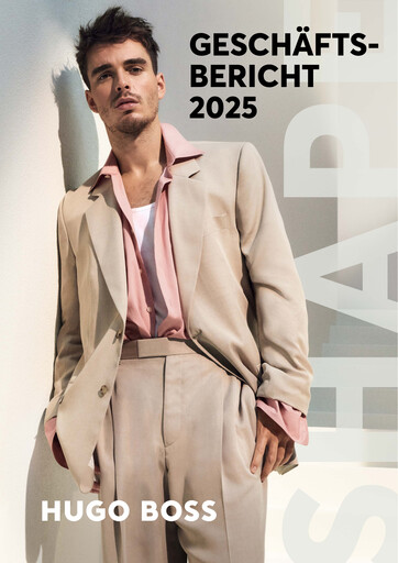 Miniature HUGO BOSS Rapport annuel 2025