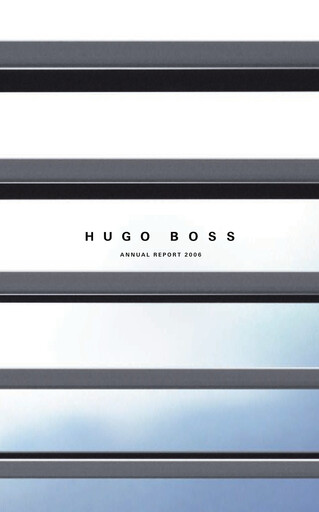 Thumbnail HUGO BOSS Annual Report 2006