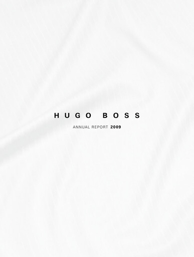 Thumbnail HUGO BOSS Annual Report 2009