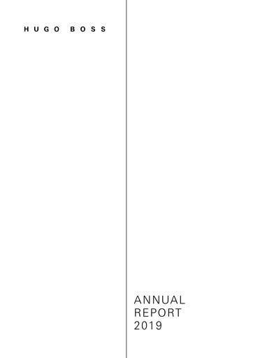 Thumbnail HUGO BOSS Annual Report 2019