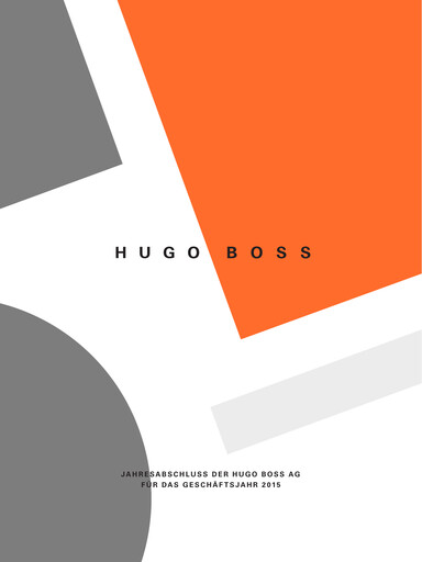 Miniature HUGO BOSS Bilan financier 2015