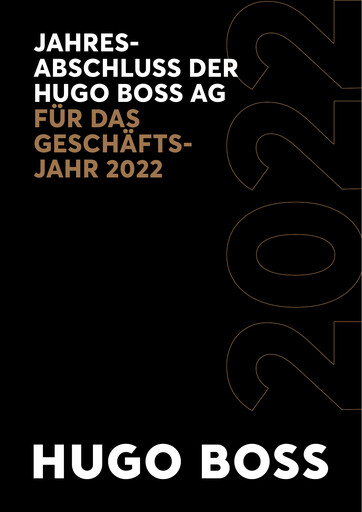 Miniature HUGO BOSS Bilan financier 2022