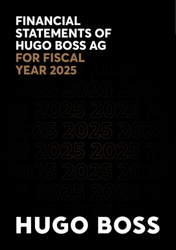 Thumbnail HUGO BOSS Financial Statement 2025