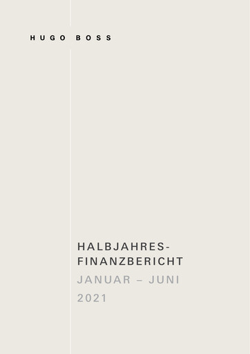 Thumbnail HUGO BOSS Half-year Report 2021-h1
