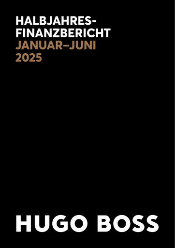 Thumbnail HUGO BOSS Half-year Report 2025-h1
