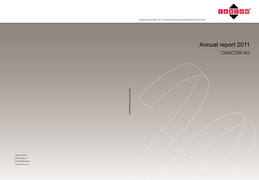 Thumbnail Cancom Annual Report 2011