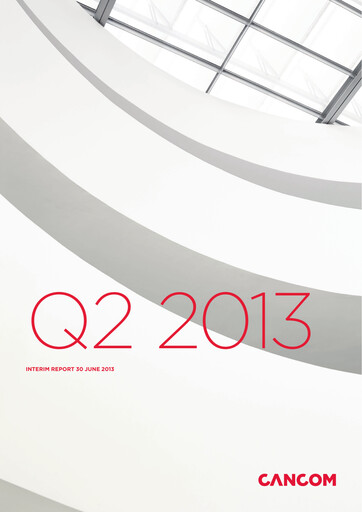 Thumbnail Cancom Half-year Report 2013-h1