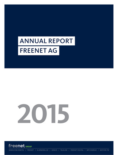 Thumbnail Freenet Annual Report 2015
