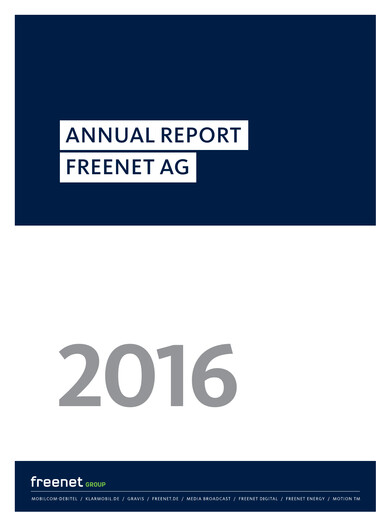 Thumbnail Freenet Annual Report 2016