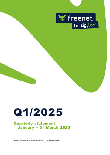 Thumbnail Freenet Quarterly Report 2025-q1