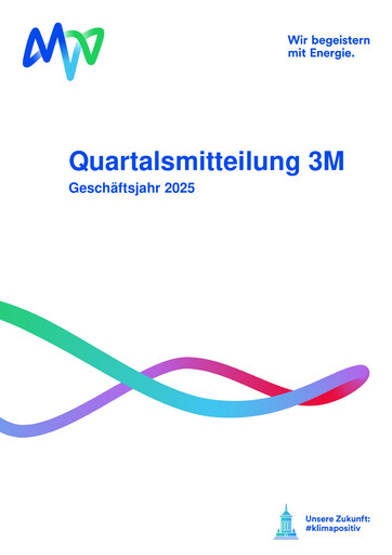 Thumbnail MVV Energie Quarterly Report 2025-q1