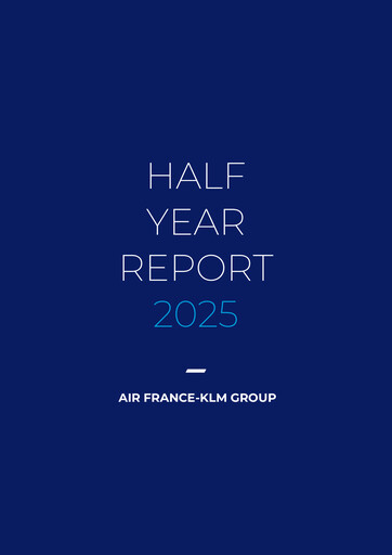 Thumbnail Air France-KLM
 Half-year Report 2025