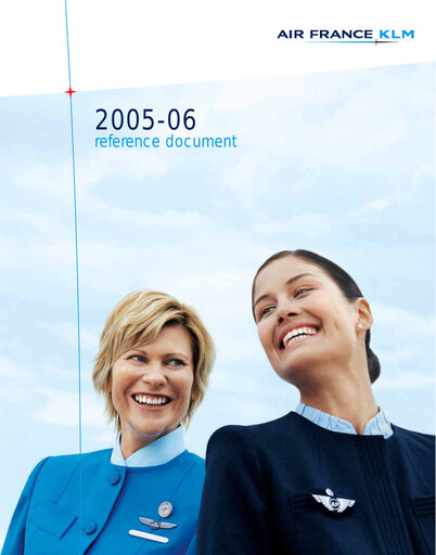 Thumbnail Air France-KLM
 Universal Registration Document 2005-2006