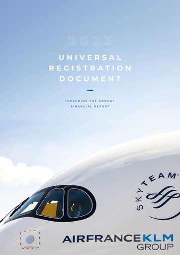Thumbnail Air France-KLM
 Universal Registration Document 2023