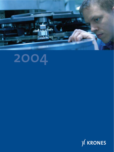 Miniature Krones Rapport annuel 2004