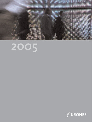 Miniature Krones Rapport annuel 2005