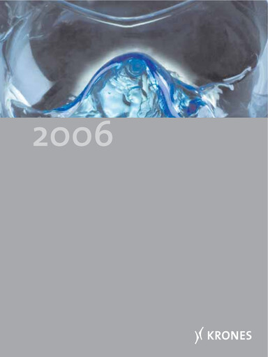 Miniature Krones Rapport annuel 2006