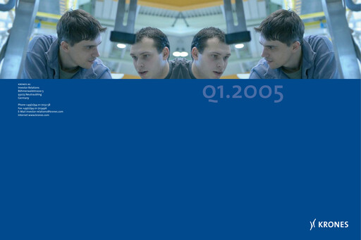Miniature Krones Rapport trimestriel 2005-q1