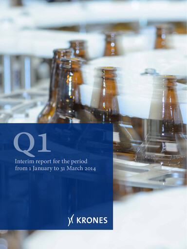 Miniature Krones Rapport trimestriel 2014-q1