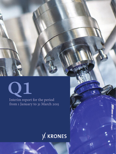 Miniature Krones Rapport trimestriel 2015-q1