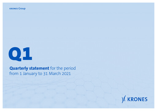 Miniature Krones Rapport trimestriel 2021-q1