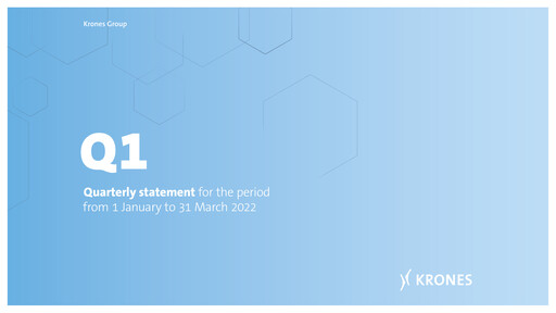 Miniature Krones Rapport trimestriel 2022-q1