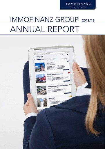Thumbnail Immofinanz Annual Report 2012-2013