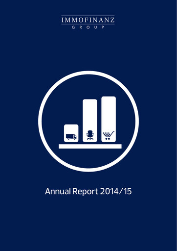 Thumbnail Immofinanz Annual Report 2014-2015