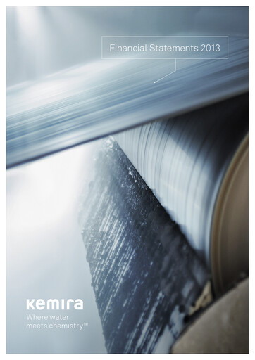 Thumbnail Kemira Financial Statement 2013