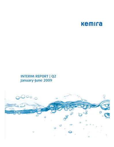 Miniature Kemira Rapport semestriel 2009-h1