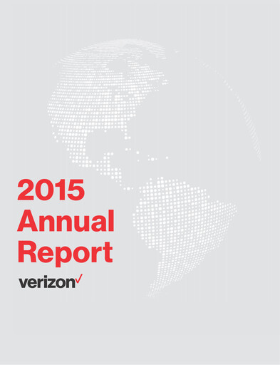 Thumbnail Verizon Annual Report 2015