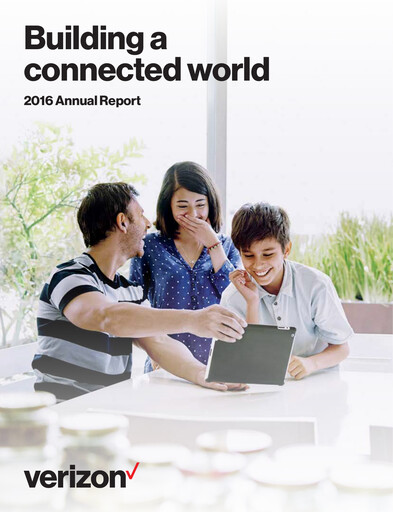 Thumbnail Verizon Annual Report 2016