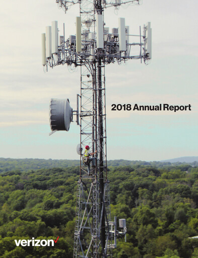 Thumbnail Verizon Annual Report 2018