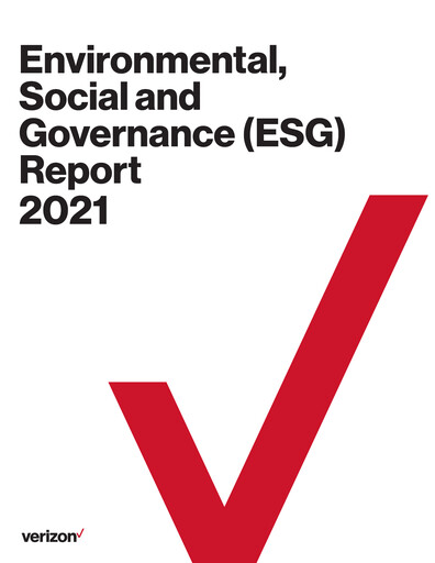 Thumbnail Verizon ESG Report 2021