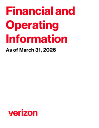 Thumbnail Verizon Quarterly Report 2026-q1
