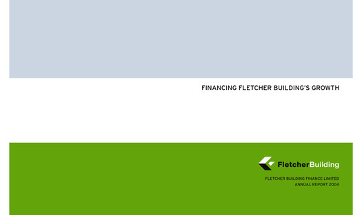 Thumbnail Fletcher Building Annual Report 2004